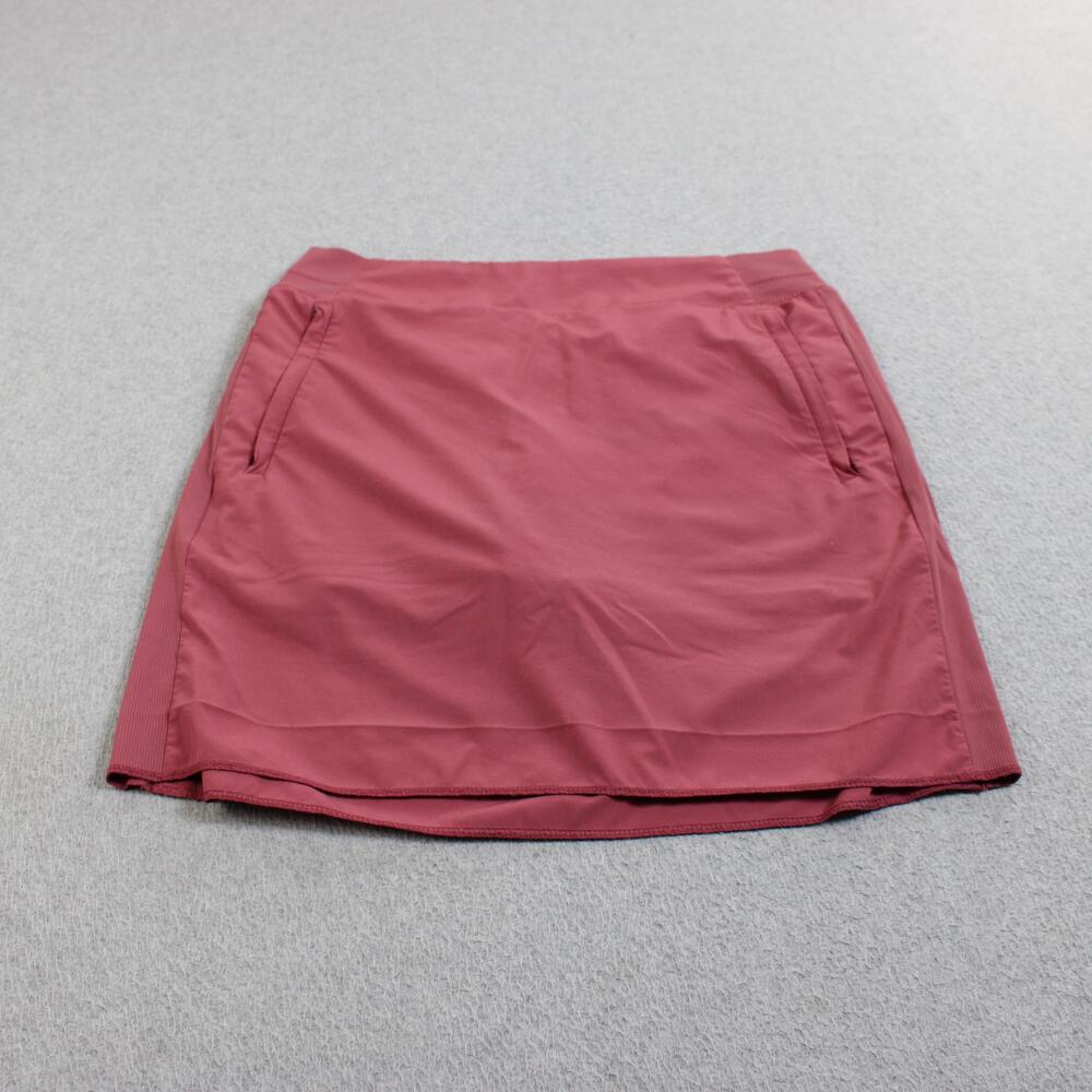 Athleta Skort Women Medium Pink Athletic Skirt Short Tennis Golf Run Hike Pocket